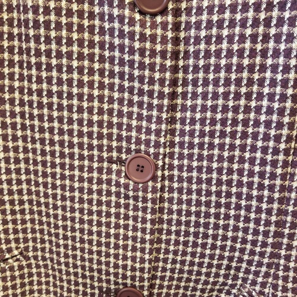 Suit Co. Purple Vintage 90s 2 pc. Suit Blazer - Picture 12 of 12